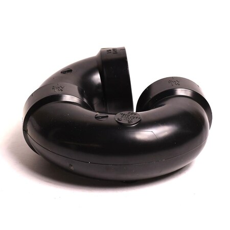 Thrifco Plumbing 1-1/2 Inch ABS Solvent P-Trap, H x H 6793201